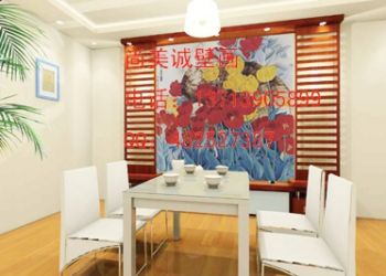 餐厅墙绘