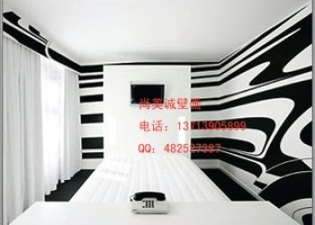 卧室墙绘