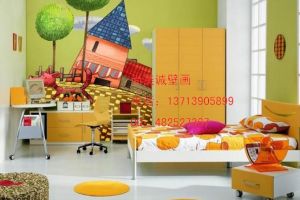 儿童房墙绘